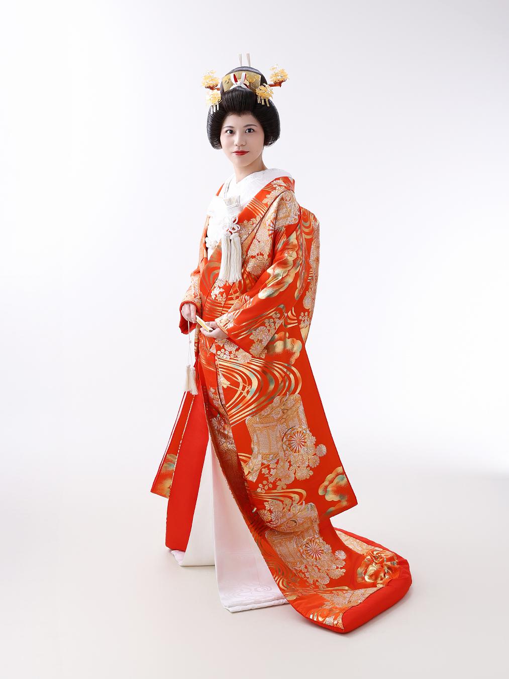 文金高島田かつら