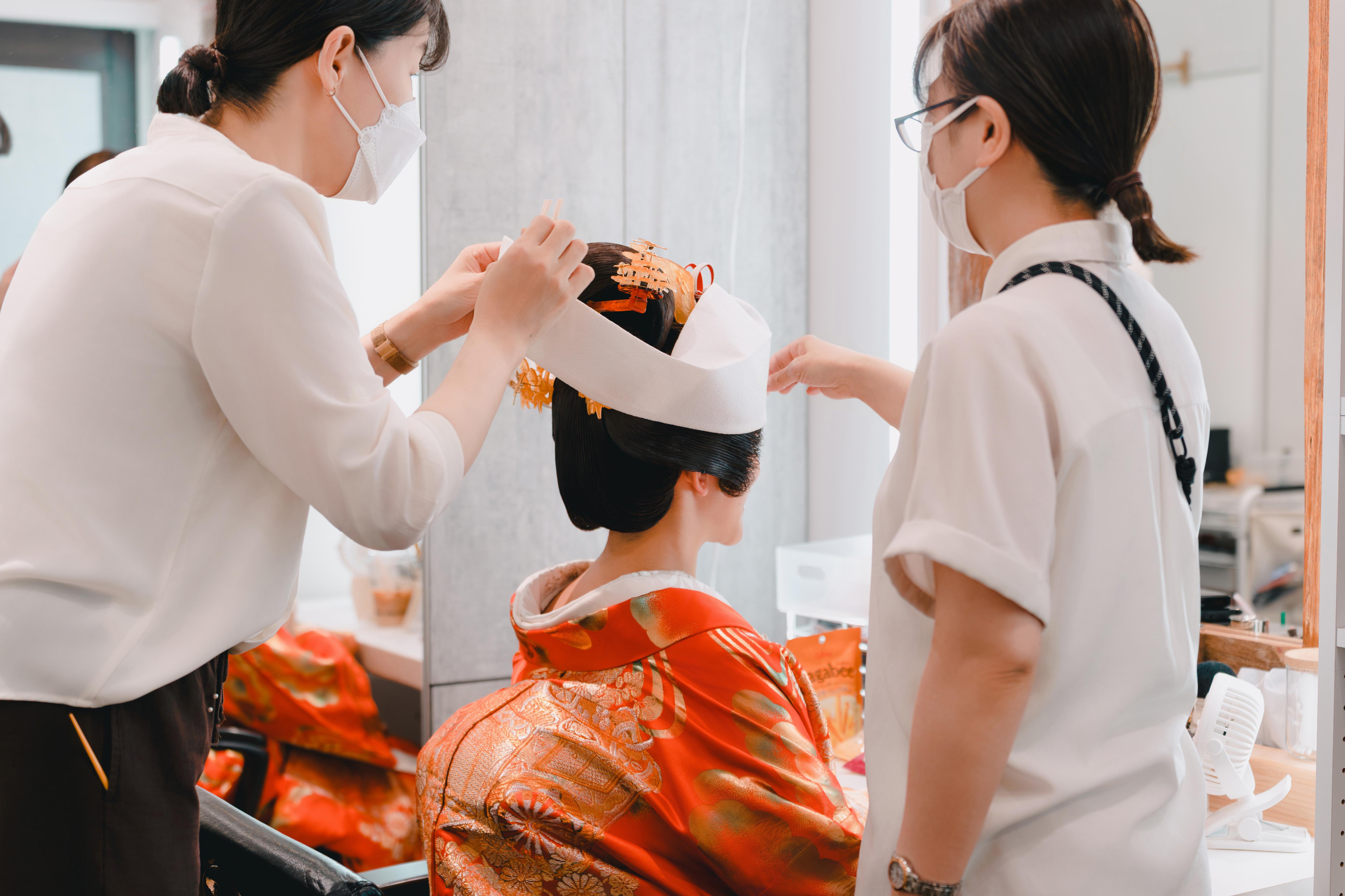 専門技術を持つスタッフによる丁寧な仕上げ